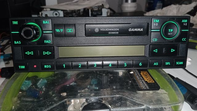Radio VW  gamma beta 5  zielona