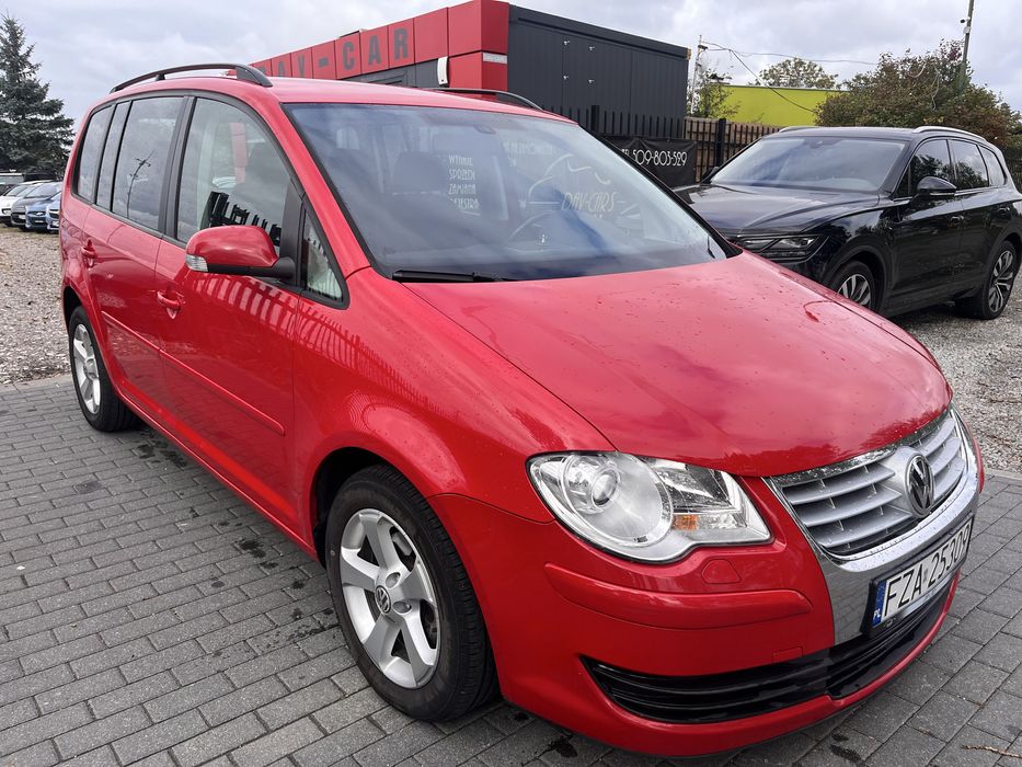 Volkswagen#Touran#1.4Tsi#2007r#Zadbany#BogateWyposażenie#Raty#DavCars