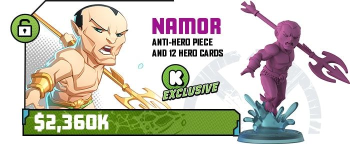 Namor - Marvel United - Kickstarter Promo