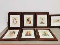 14 quadros 35x30 cm.