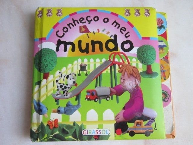 livro didático Conheço as cores e o meu mundo