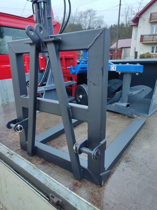 Widły do palet#paleciak mocowanie na tył ciągnika solidne Transport