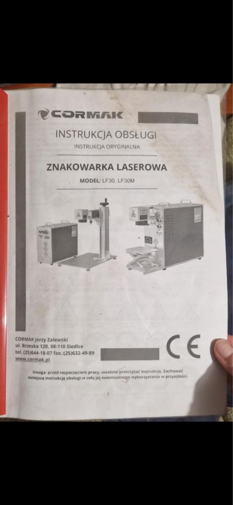 Znakowarka laserowa Cormag LF30
