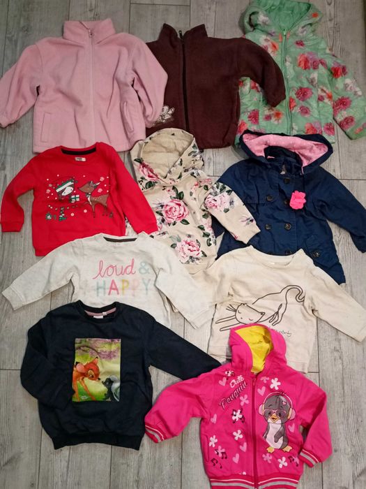 Zestaw ubranek dla dziewczynki rozmiar 74-86 H&M Cool Club Pepco