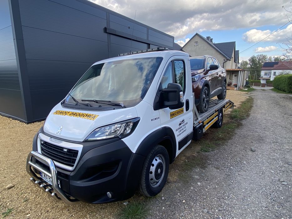 Pomoc Drogowa holowanie Auto transport usługi HDS Wywóz gruzu w bigbag