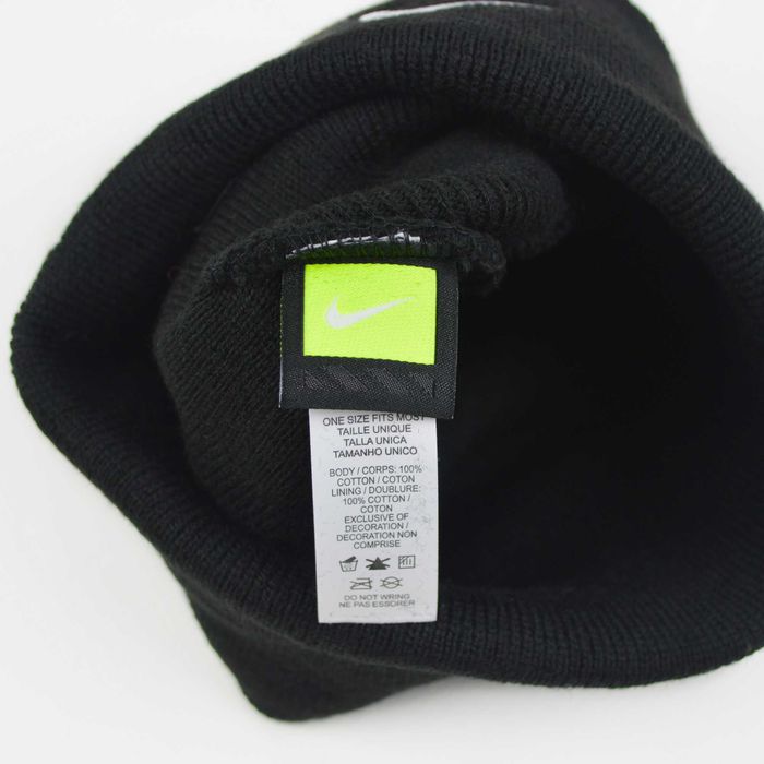 Nike Swoosh Шапка найк свуш чорна