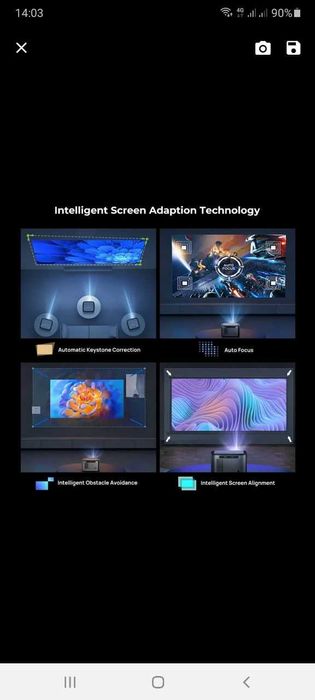 BYINTEK X25, 4k, 680ANSI / 2/16gb, новый