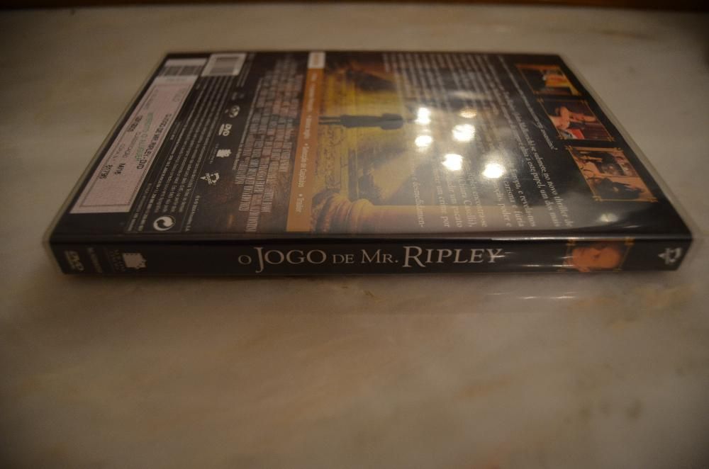 DVD original "O jogo de Mr. Ripley"