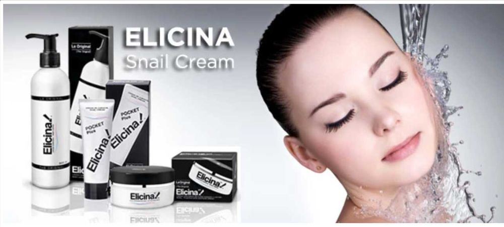 Elicina Snail Cream Крем для регенерации кожи с муцином улитки 40г