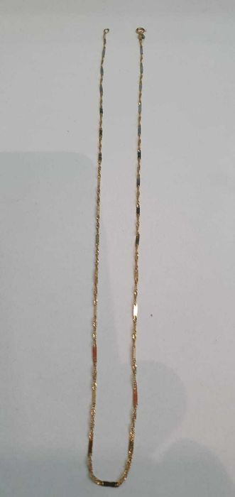 Łańcuszek złoty 14 k /585/ 1,36 g. 42 cm - Madej Gorlice Mickiewicza -