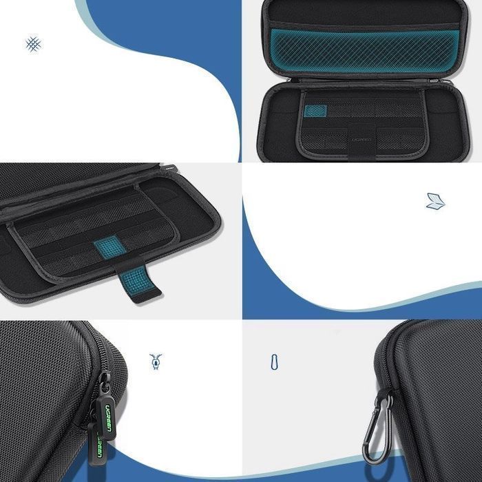 Ugreen etui pudełko na Nintendo Switch i akcesoria 26 x 12 x 4 cm