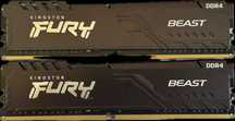 Pamięć RAM DDR4 Kingston Fury 2x8GB 16GB 3600MHz