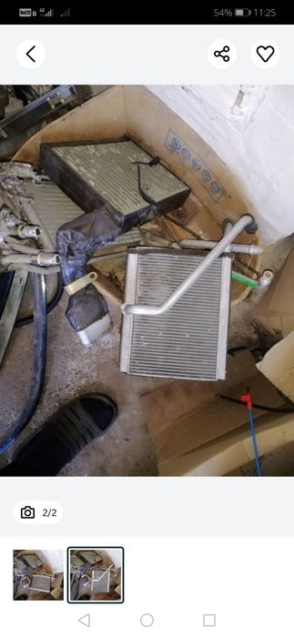 Радіатор пічки е39