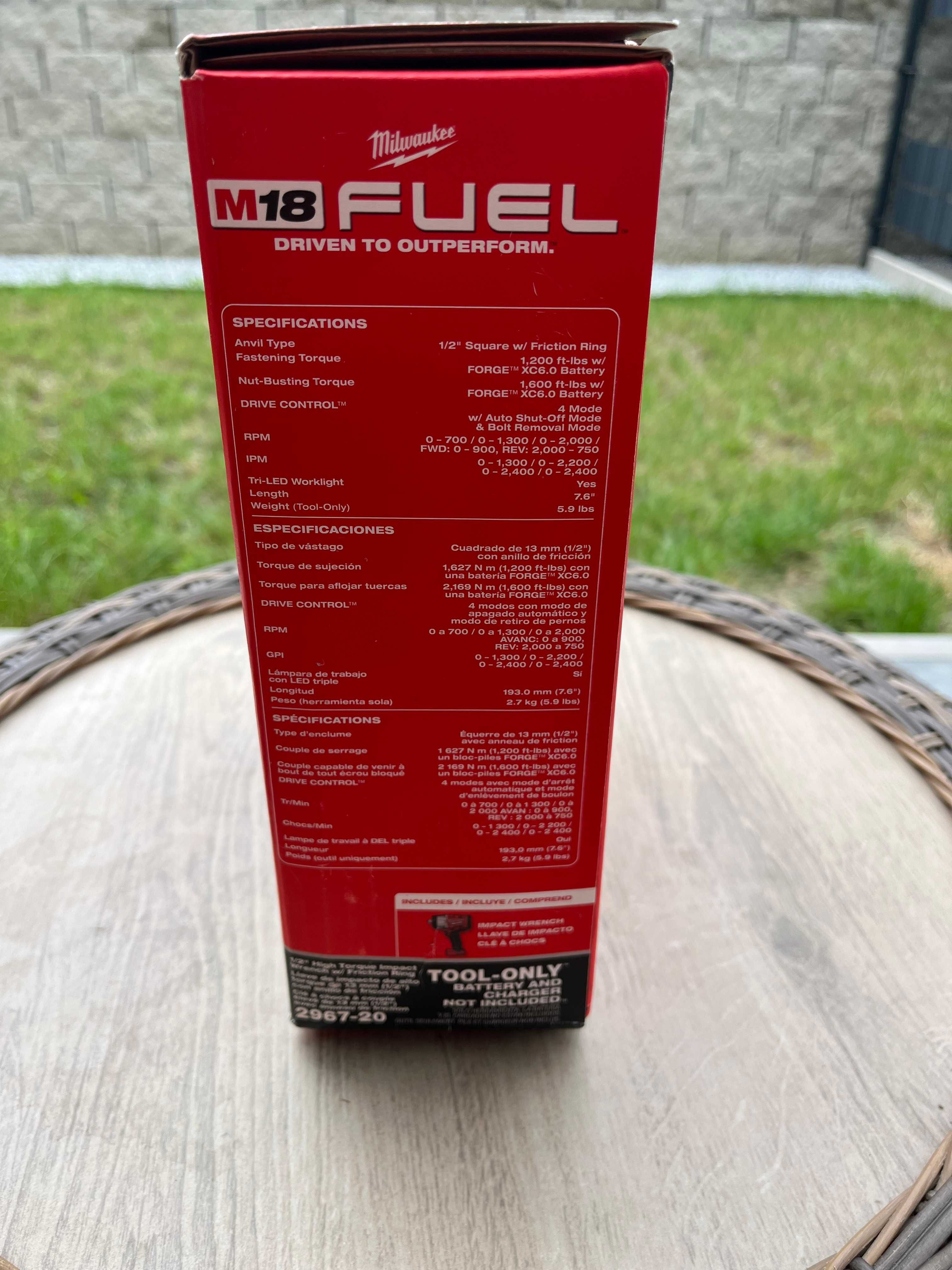 MILWAUKEE M18  klucz 1/2