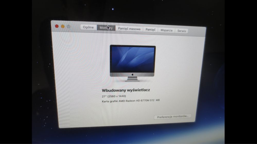 Ram 32GB, iMac 2011, 27”, 516GB SSD, + Klawiatura