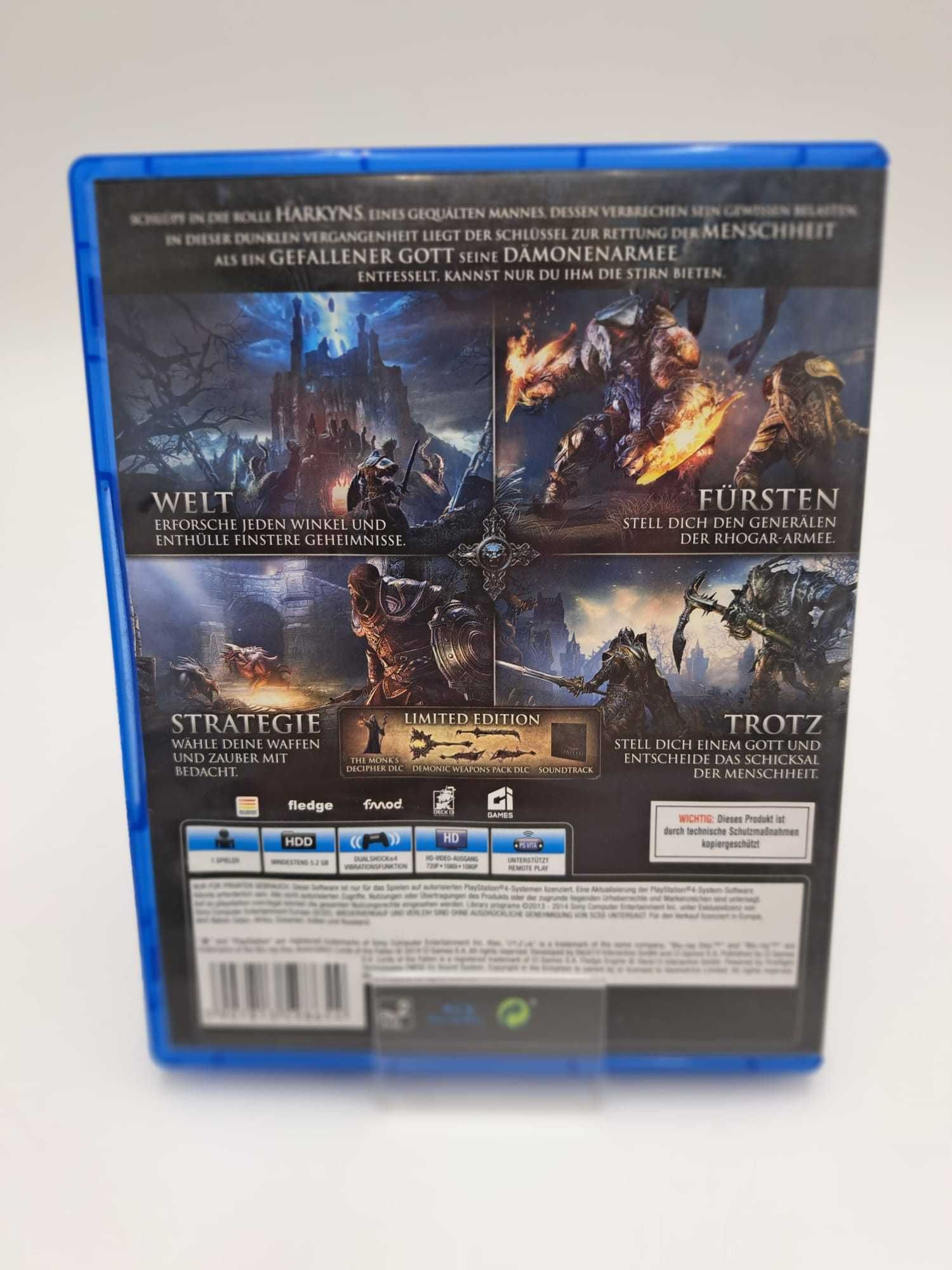 Lords of the Fallen na ps4
