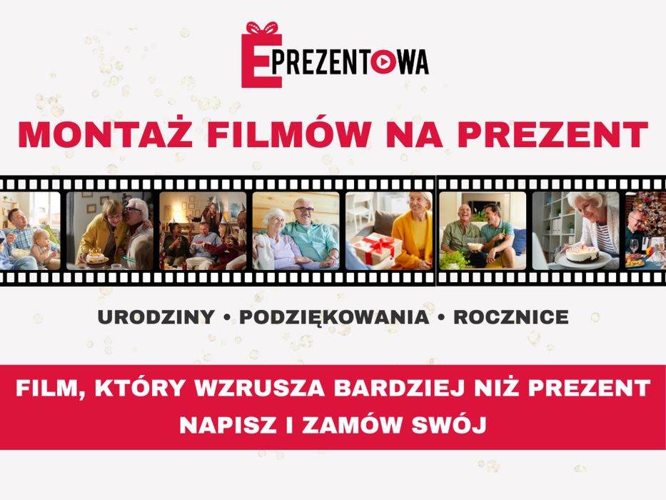 Film na prezent - urodziny, wesele, rocznice i inne