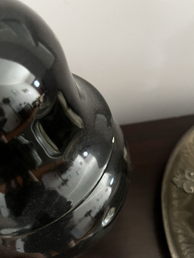 Vaso Decorativo Preto - Estilo Oriental