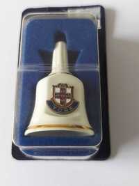 Вінтажний мініатюрний дзвін York порцелян, фарфоровый колокольчик
