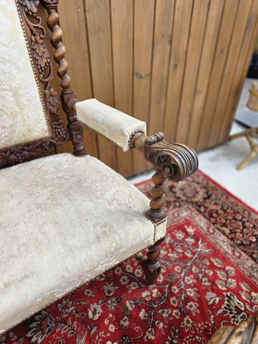 Wypoczynek barok renesans rzeźbiony sofa + trony #2011 Stylowy Węgrów