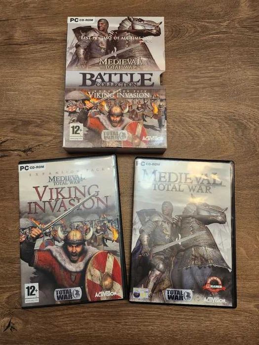 PC Medieval Total War Viking Battle Collection Kompletna Angielska