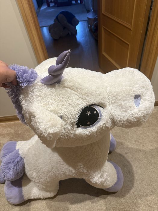 Peluche unicornio de 1.30  cm