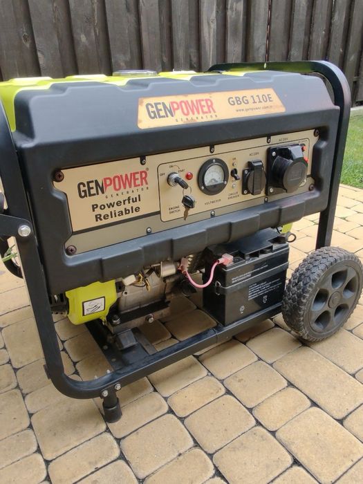 Бензиновий генератор GenPower GBG 110E (7,2 кВт)