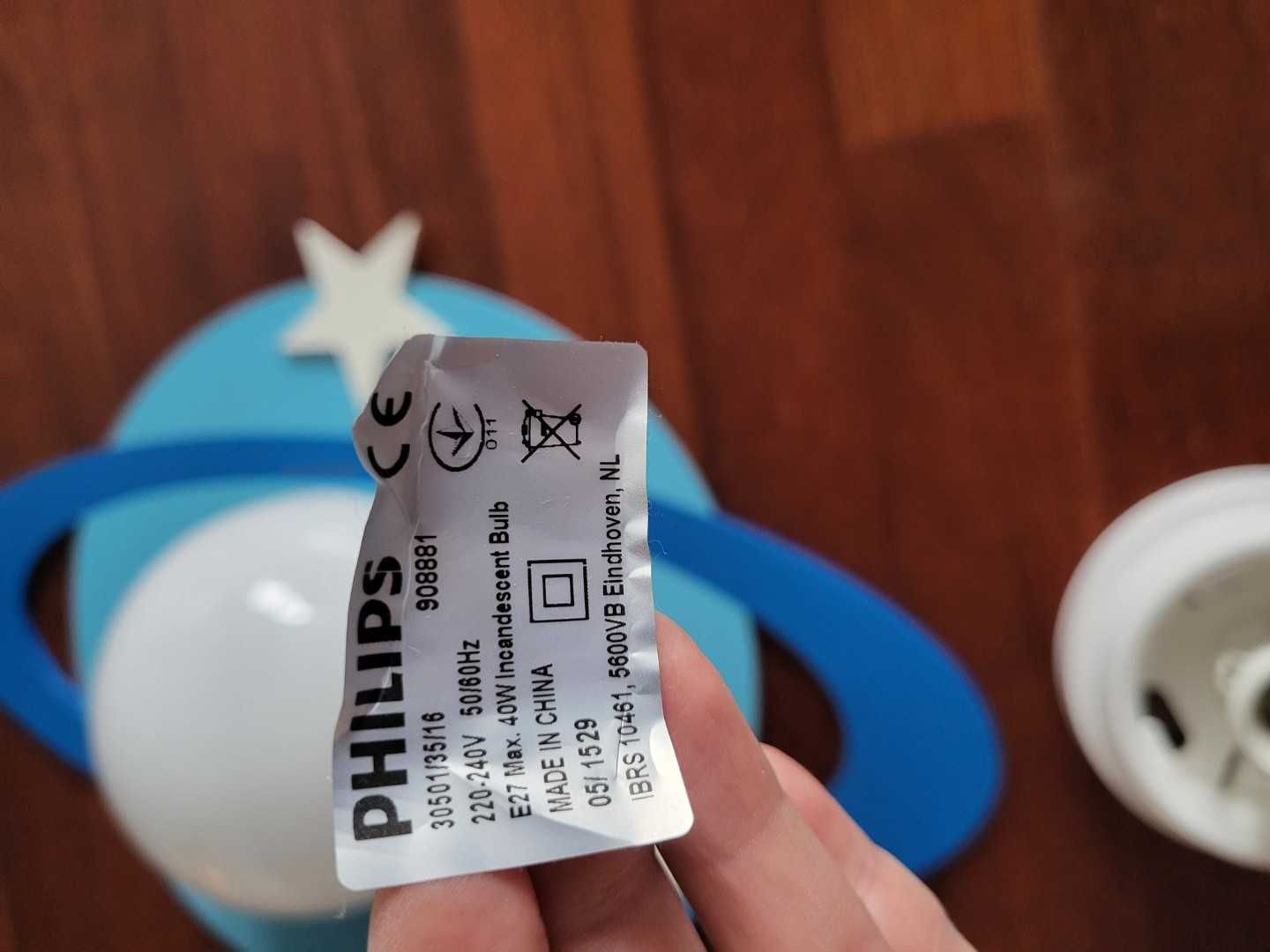 Plafon galaktyka Philips oświetlenie do pokoju dziecięcego