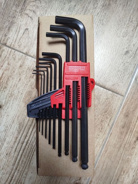 Набір шестигранників WURTH ZEBRA 1.5 - 10 мм