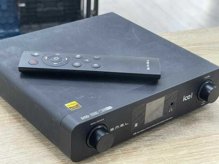SMSL A6 Wzmacniacz zintegrowany stereo/wzmacniacz słuchawkowy z DAC