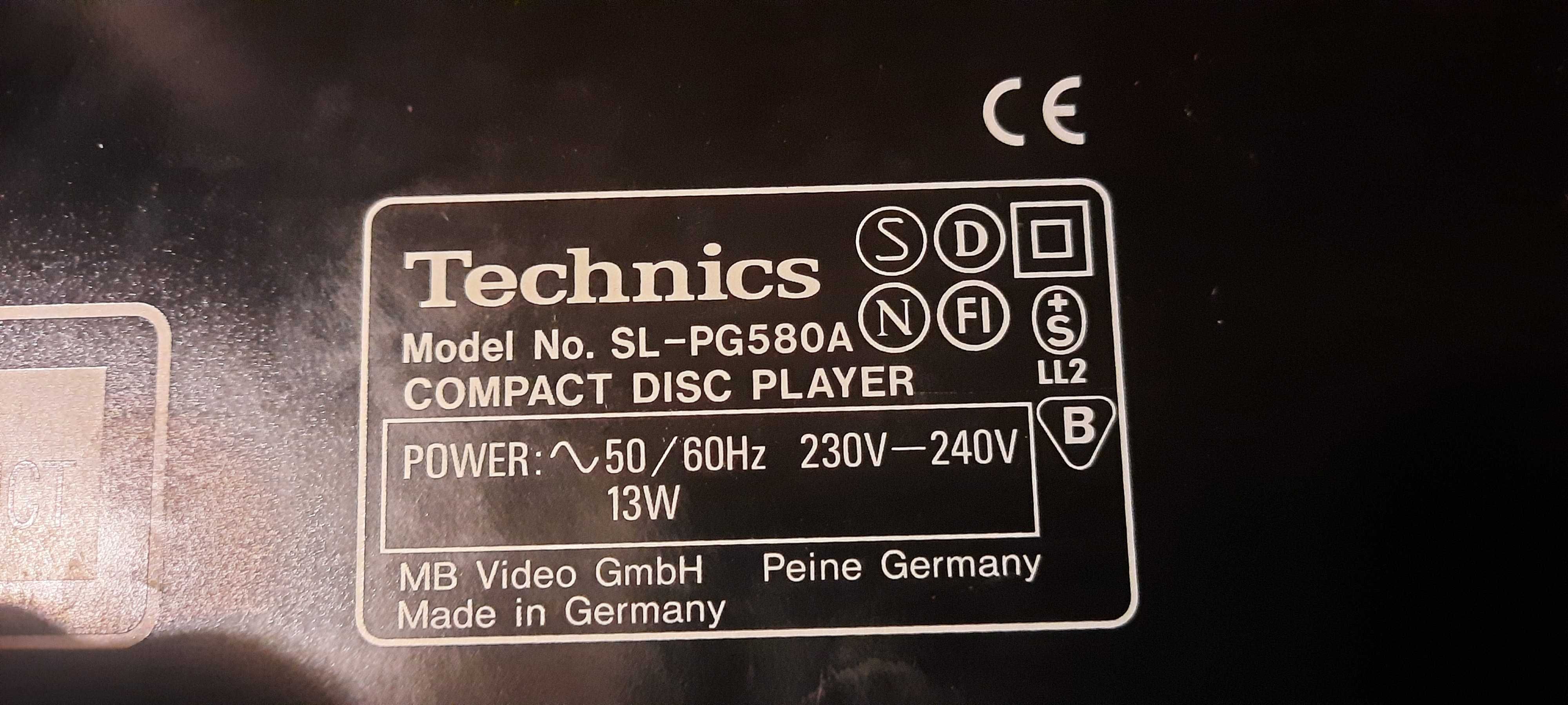technics odtwarzacz cd