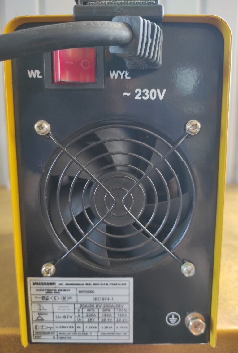 Spawarka inwerterowa  PIROTEC SIM 201/1