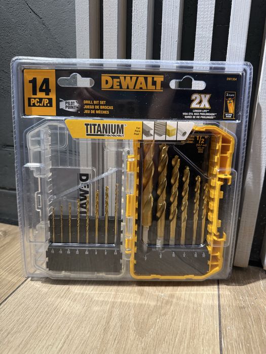 Свердла Dewalt TITANIUM DW1354 ,CRAFTSMAN, Dewalt DWA1184