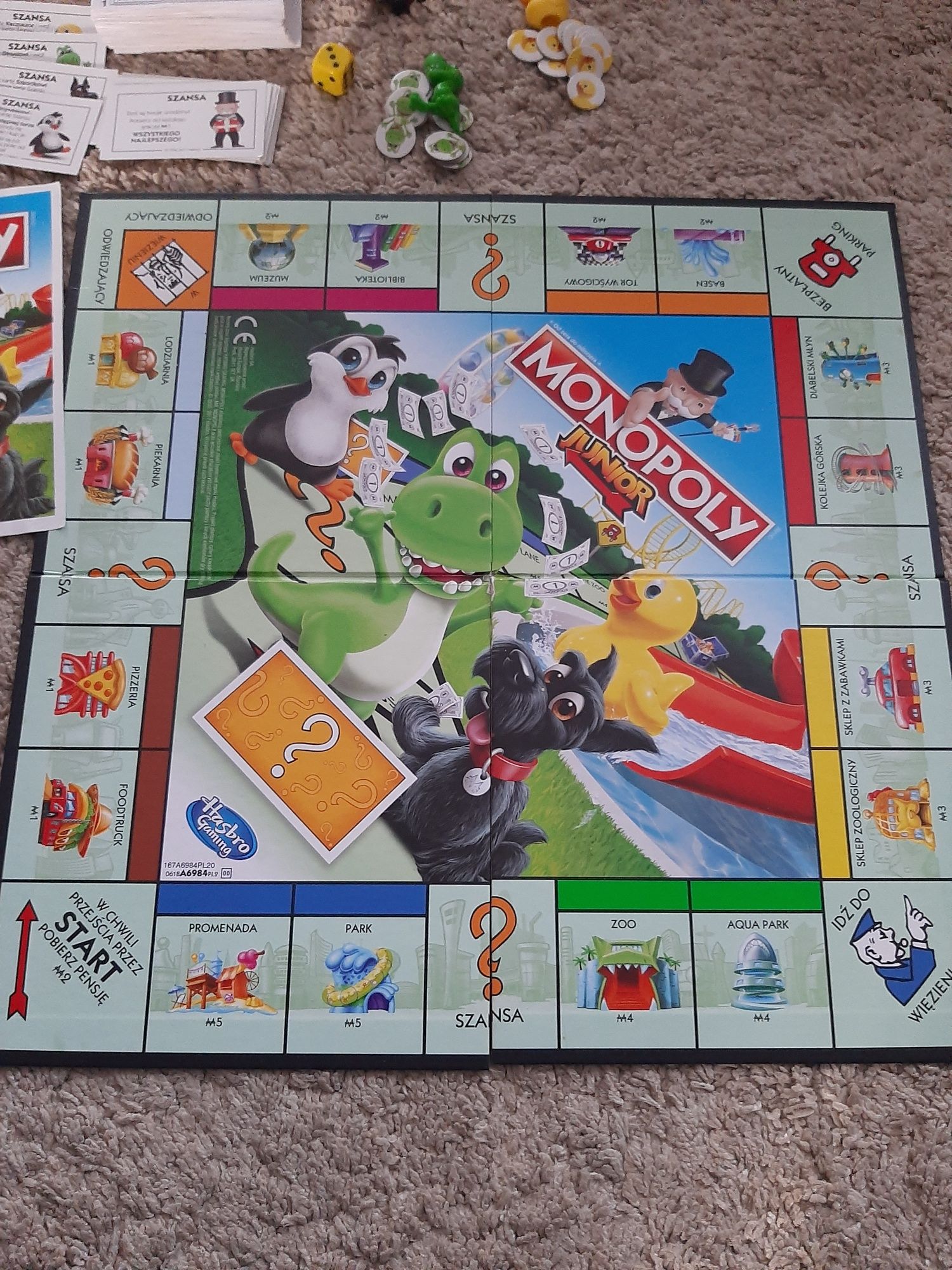 Gra monopoly junior 5+