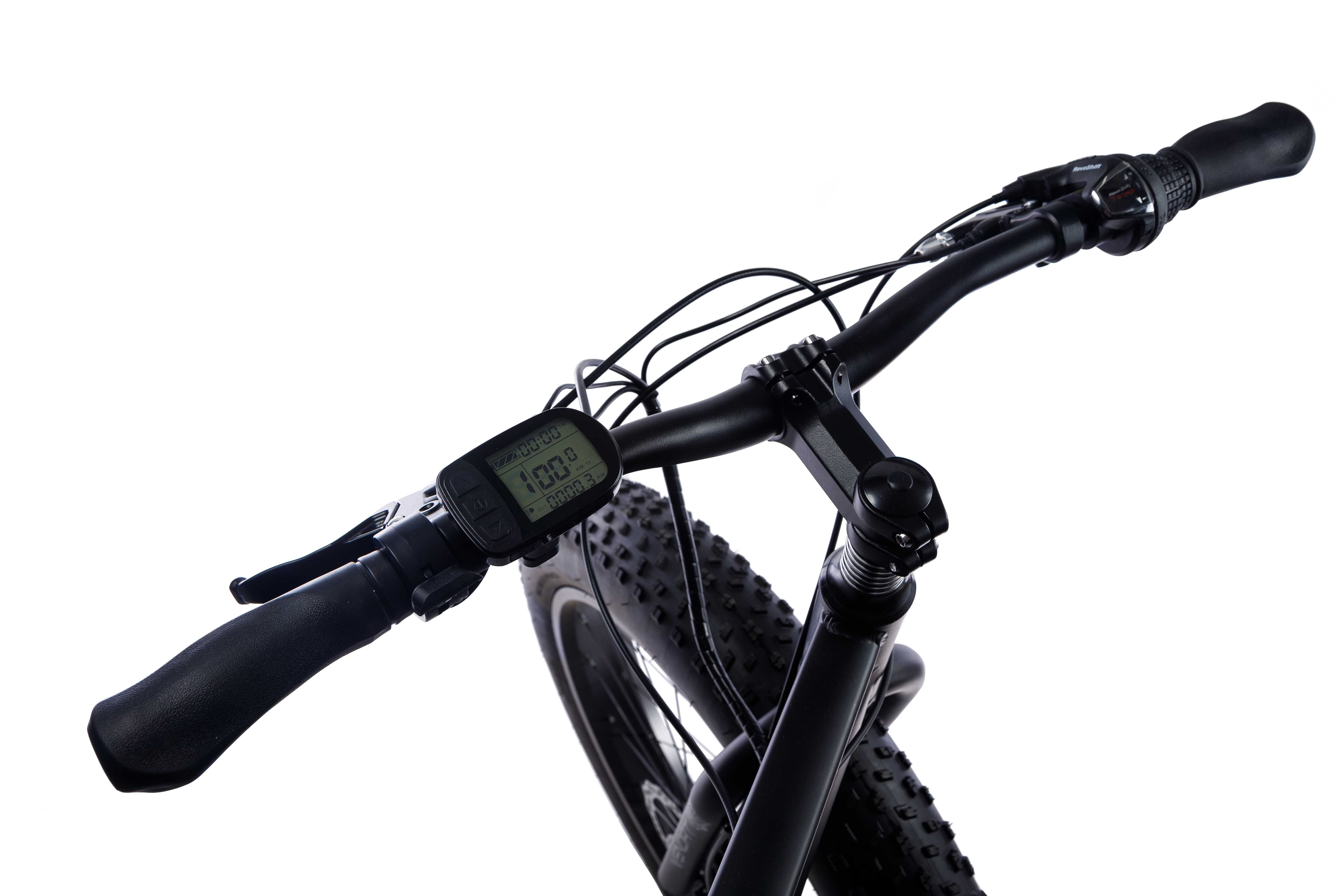Электровелосипед E-motion Fatbike GT 48V 16Ah 1000W черно-зеленый