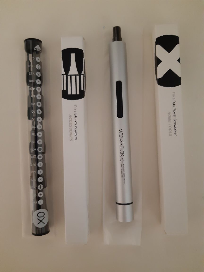 (НОВЫЙ) Электроотвертка Xiaomi Wowstick + 20 бит
