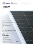 Солнечные панели JA Solar JAM72D40-595/595 Wp, Bifacial N-type
