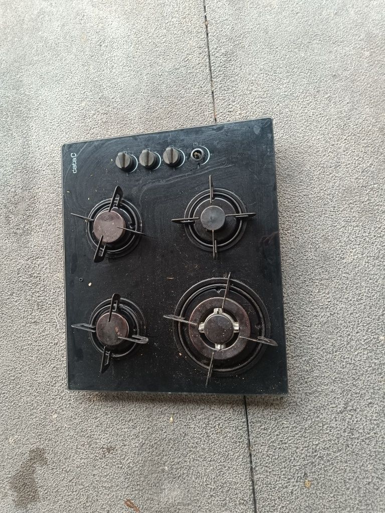 Placa de fogão a gás de botija
