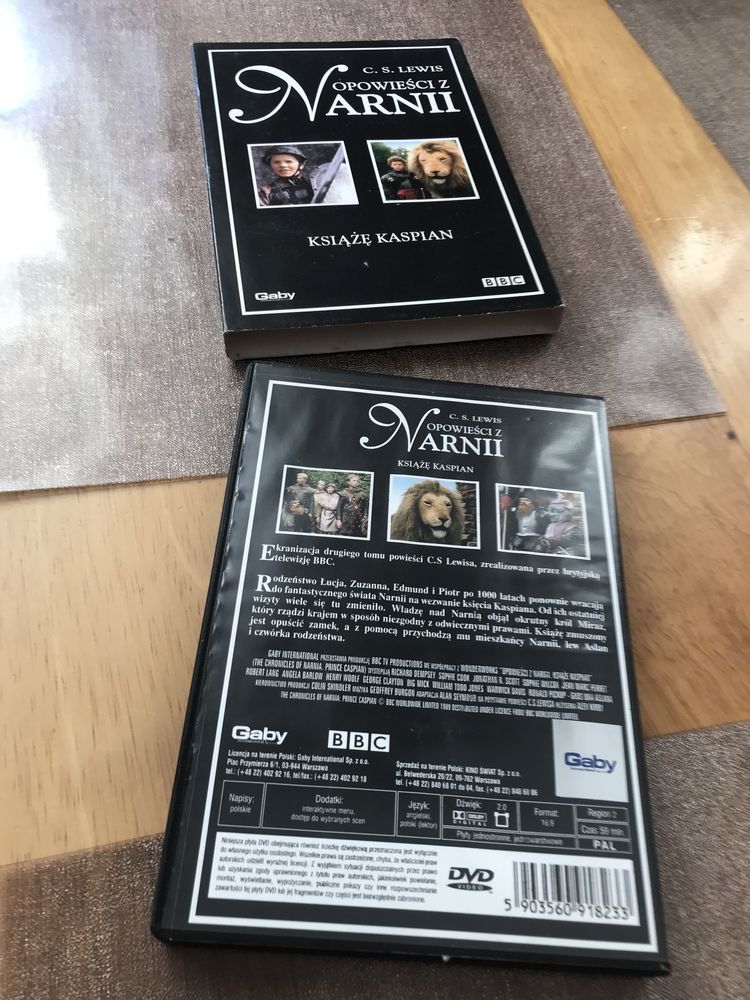 Film DVD Opowieści z Narnii