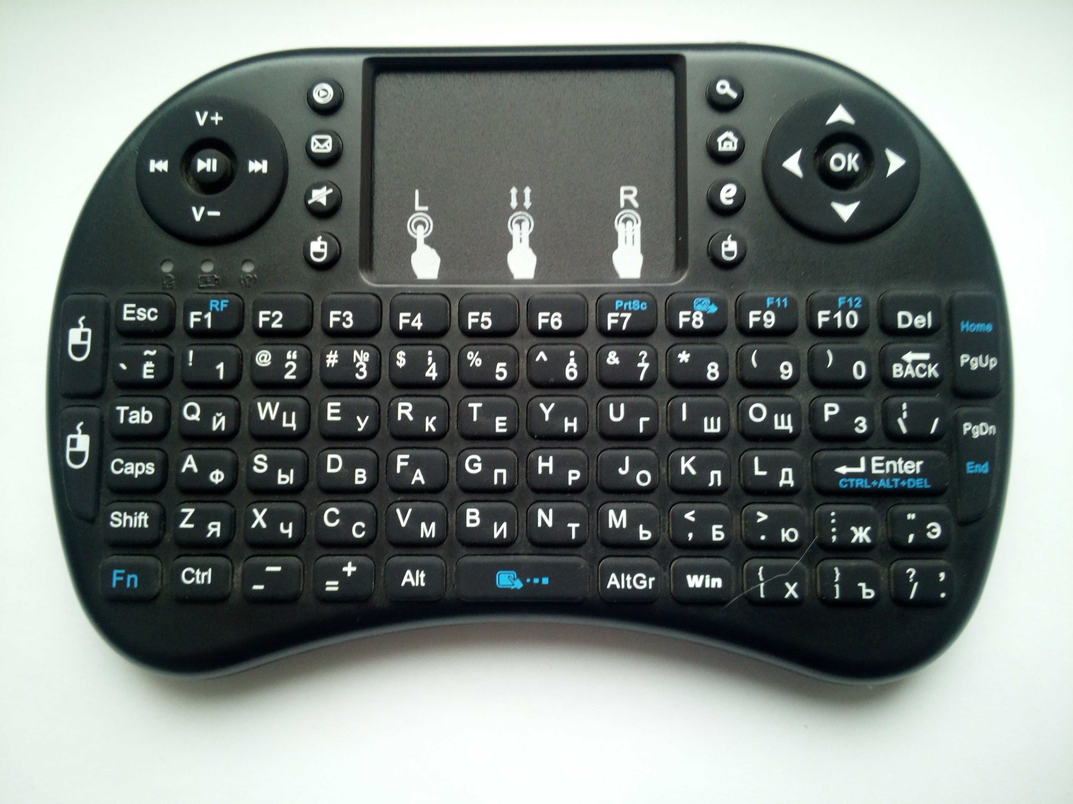 Клавіатура KEYBOARD MWK08/i8 + touch бездротова універсальна.