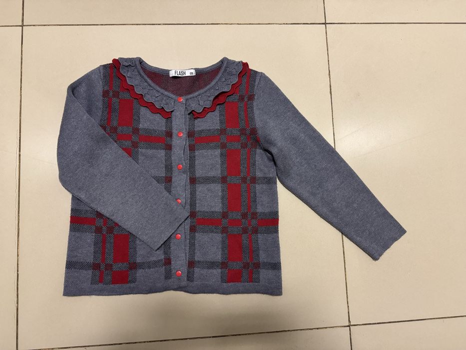 Дитячий кардиган, кофта ТМ Flash, шкільна форма , р.128 на 8-9 років