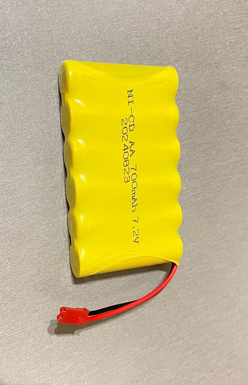 7.2V 400mAh Ni-CD, батерея акумуляторна, нова