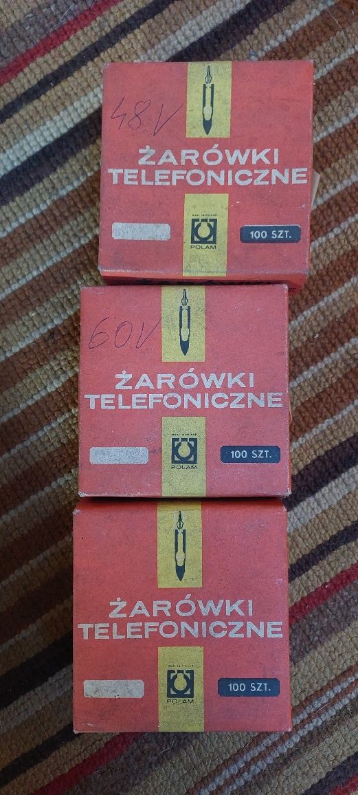 Żarówka telefoniczna Polam T-6,8 60V 50mA