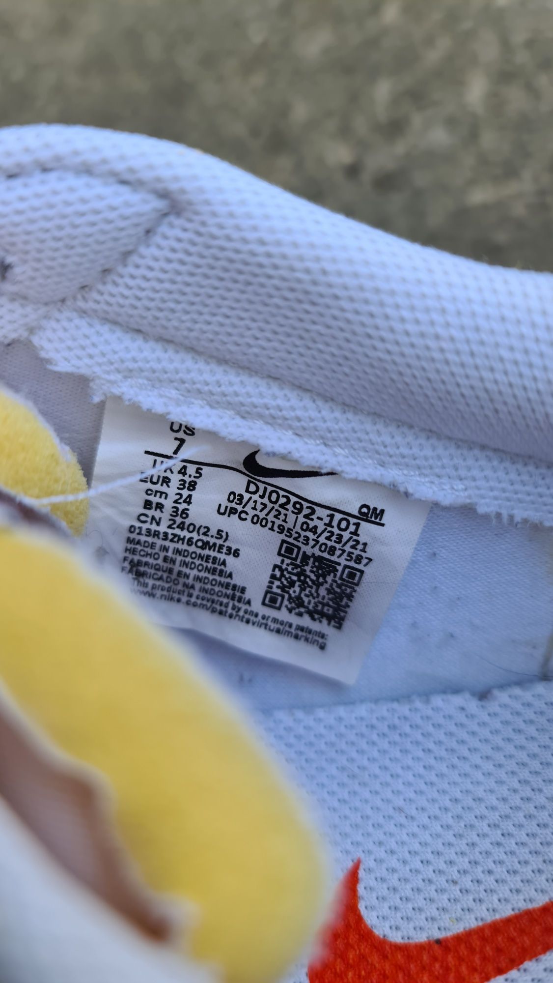 Кросівки жіночі Nike Blazer Low Platform White ОРИГИНАЛ!!!