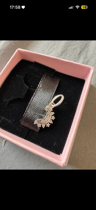 pandora charms slonce ksiezyc