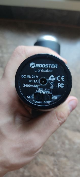 Перкусійний массажер booster lightsaber