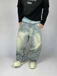 Джинси Balenciaga Cargo faded baggy opium archive синие джинсы