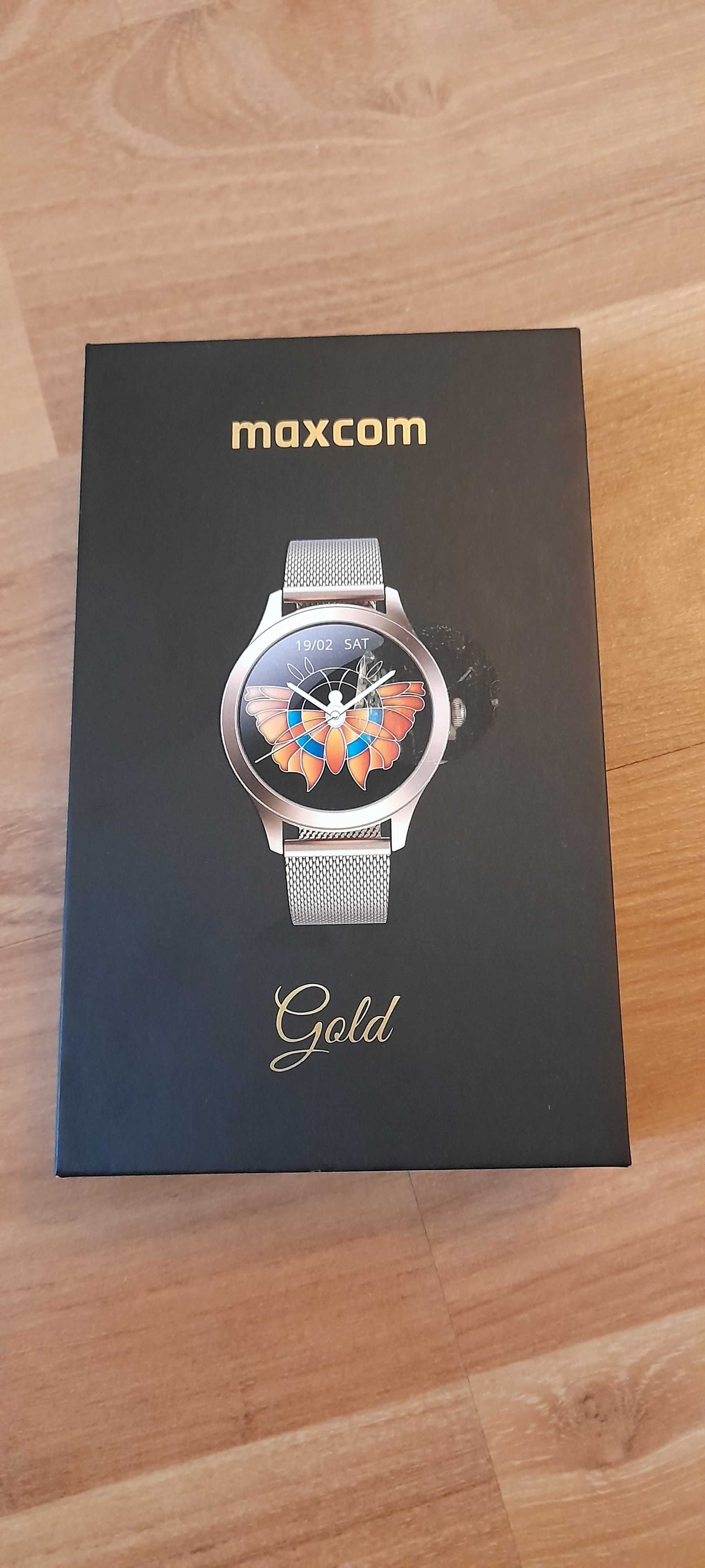 Smartwatch Maxcom FW42 GOLD złoty