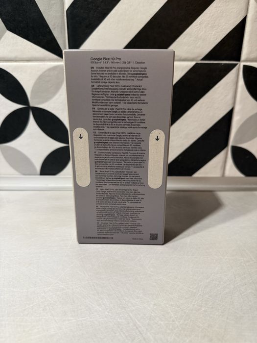 Google Pixel 10 Pro 256 GB Obsidian Nowy nieotwarty