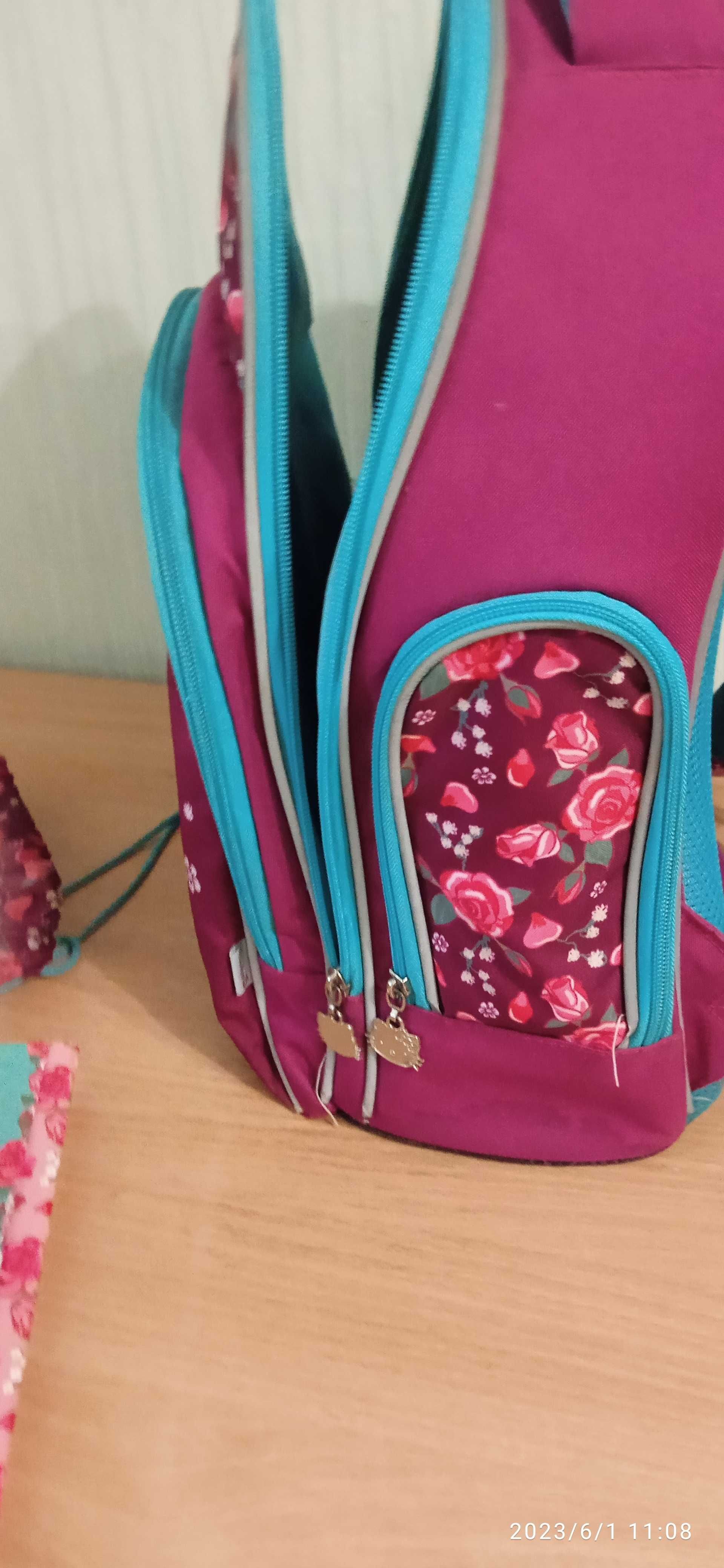 Шкільний рюкзак Kite + пенал + сумка для взуття